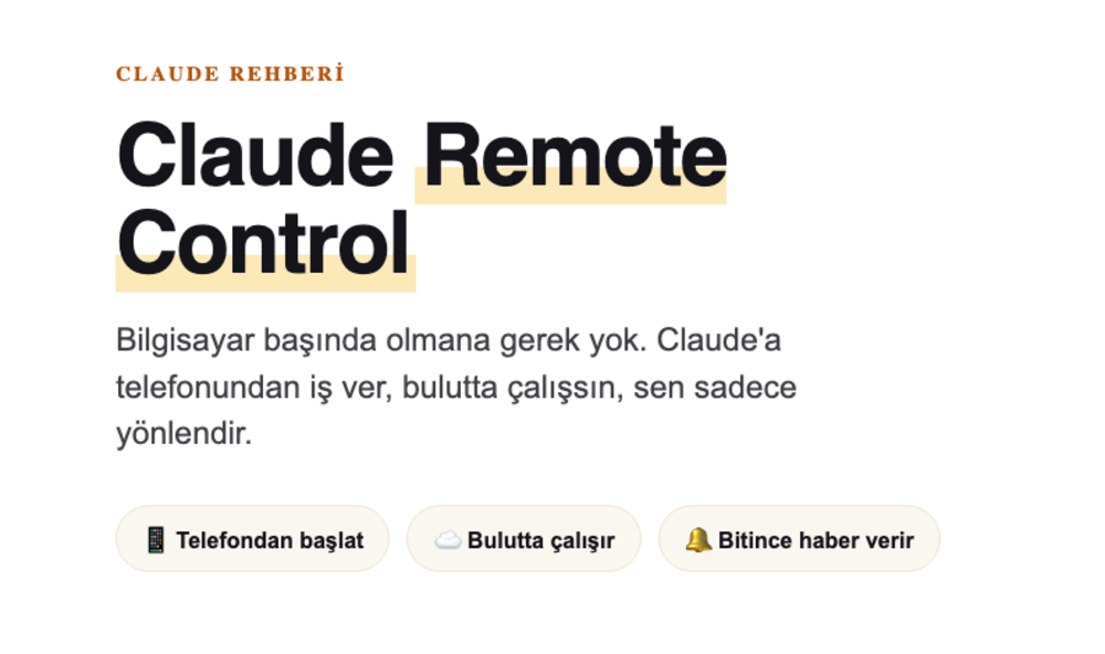 Claude Remote Control