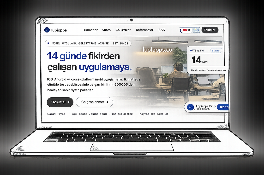 Lupiapps — 14 günde uygulaman hazır